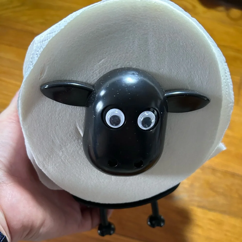 3/$25 Black Sheep Toilet Paper Holder